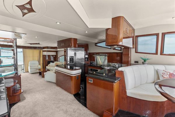 VIP stateroom, tv and storage