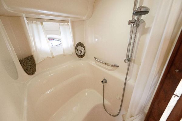 Cockpit with removable table and wet bar