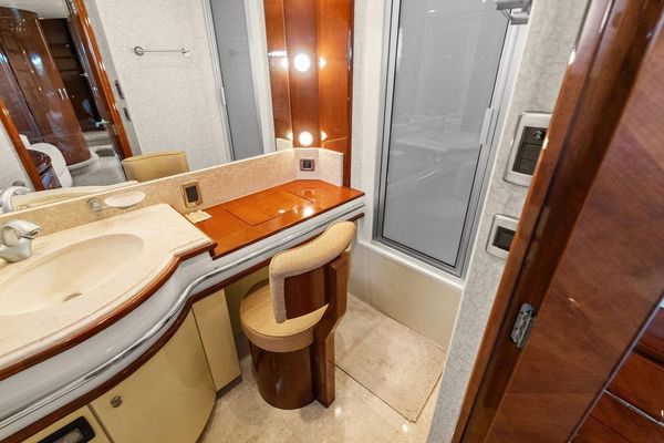 VIP head, vanity and toilet