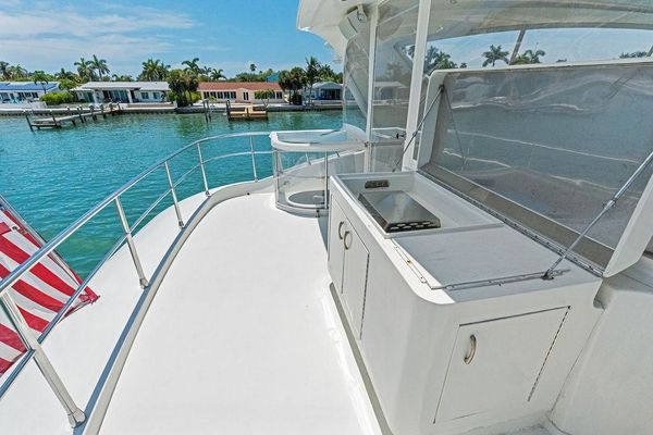 Aft deck to salon entrance
