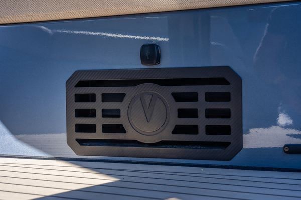 VIP stateroom hanging locker and storage