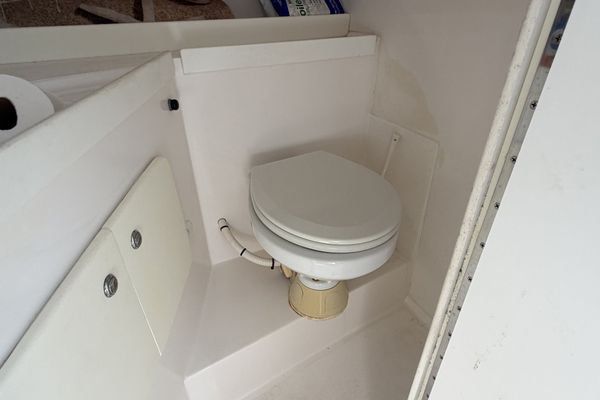 Full bait-prep station with sink and tackle storage