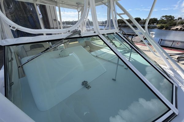 Helm station with new Eisenglass enclosure and instruments