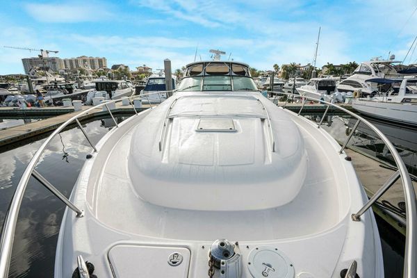 Stern with underwater lights