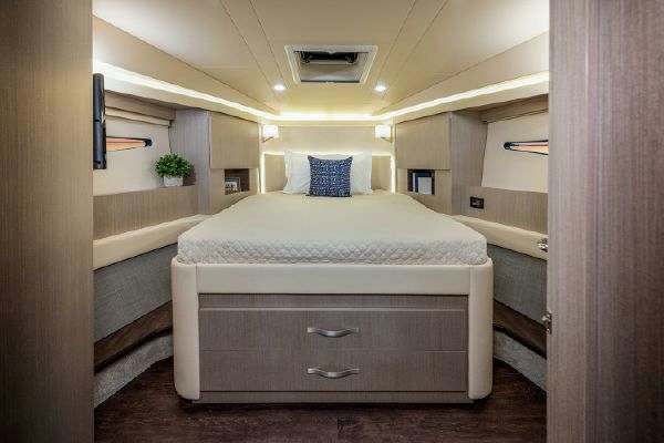 Full port side view of the Regal 42 XO.