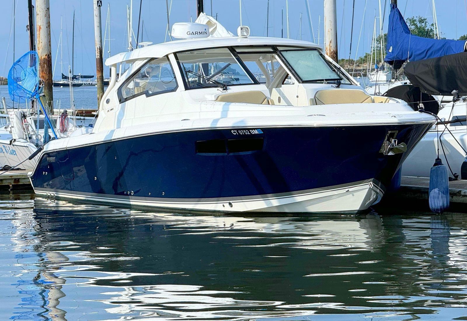 2021 Pursuit DC 365 Dual Console